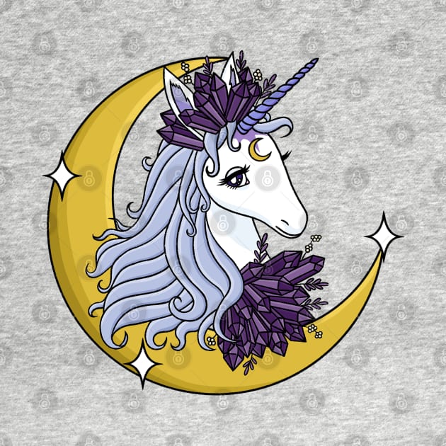 Crystal Unicorn by moonstruck crystals